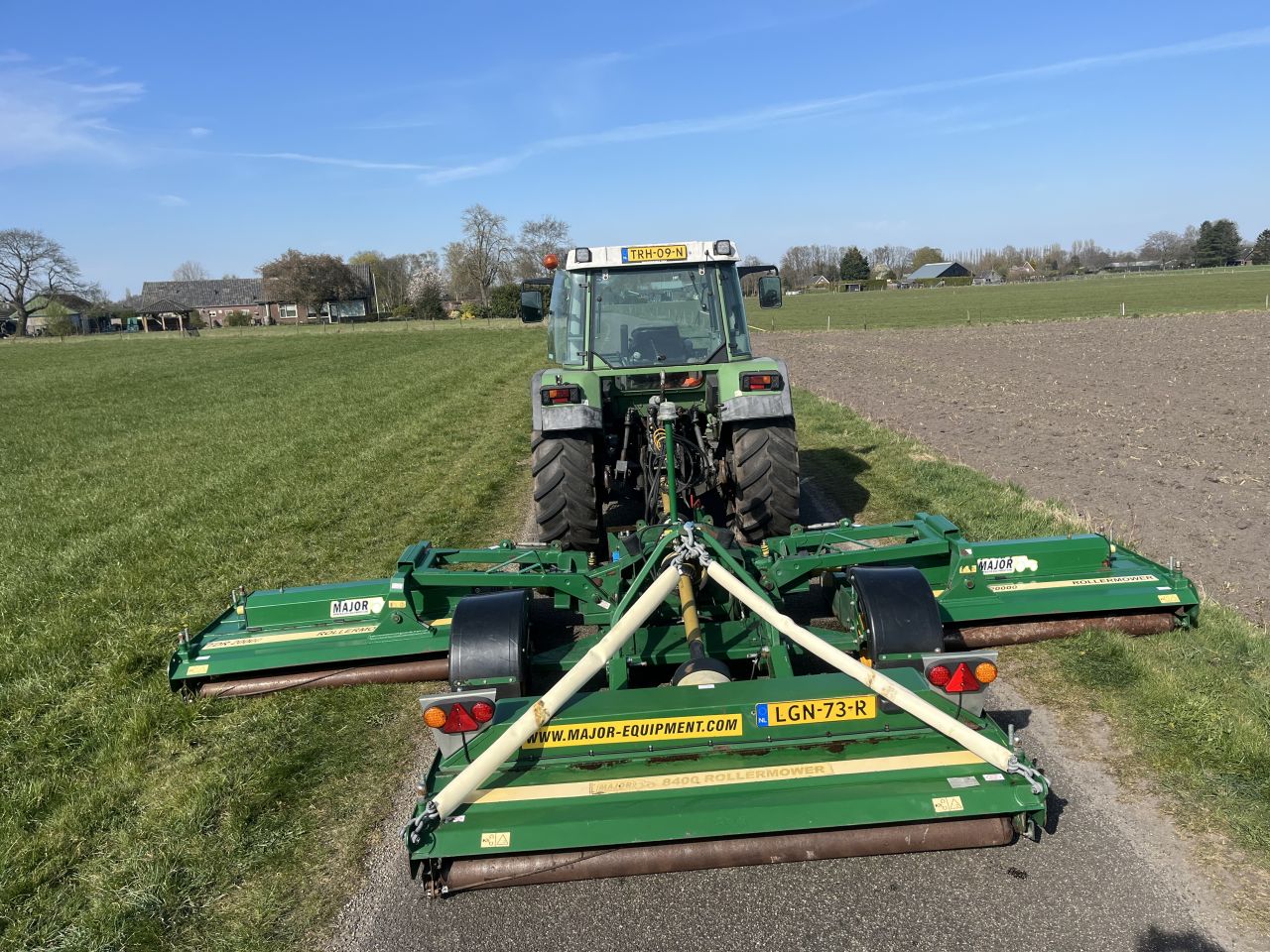 Majoor bloter trippel maaier