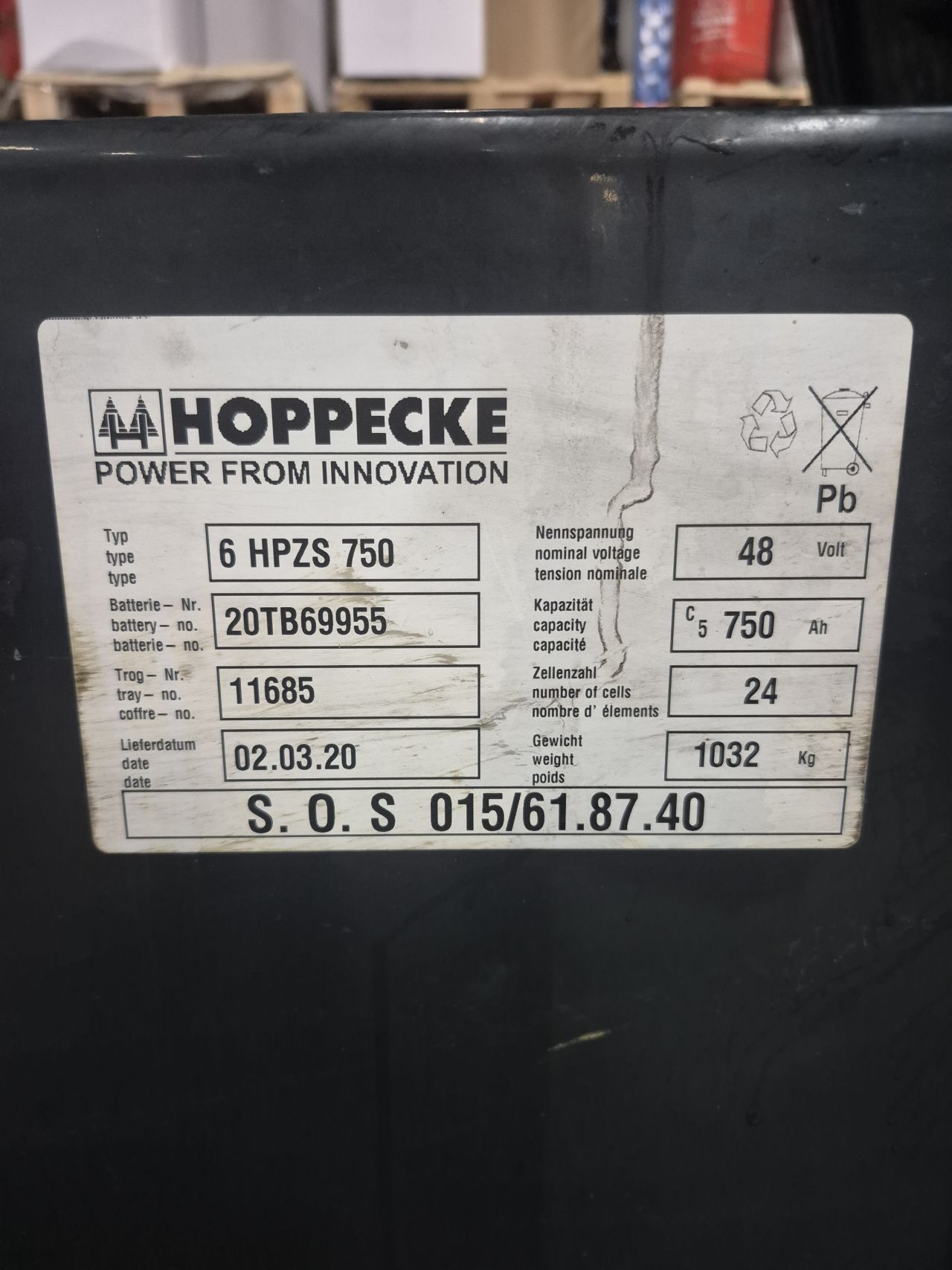 Linde E18L-02 triplex sideshift bj 2015 7727 uur accu 89%