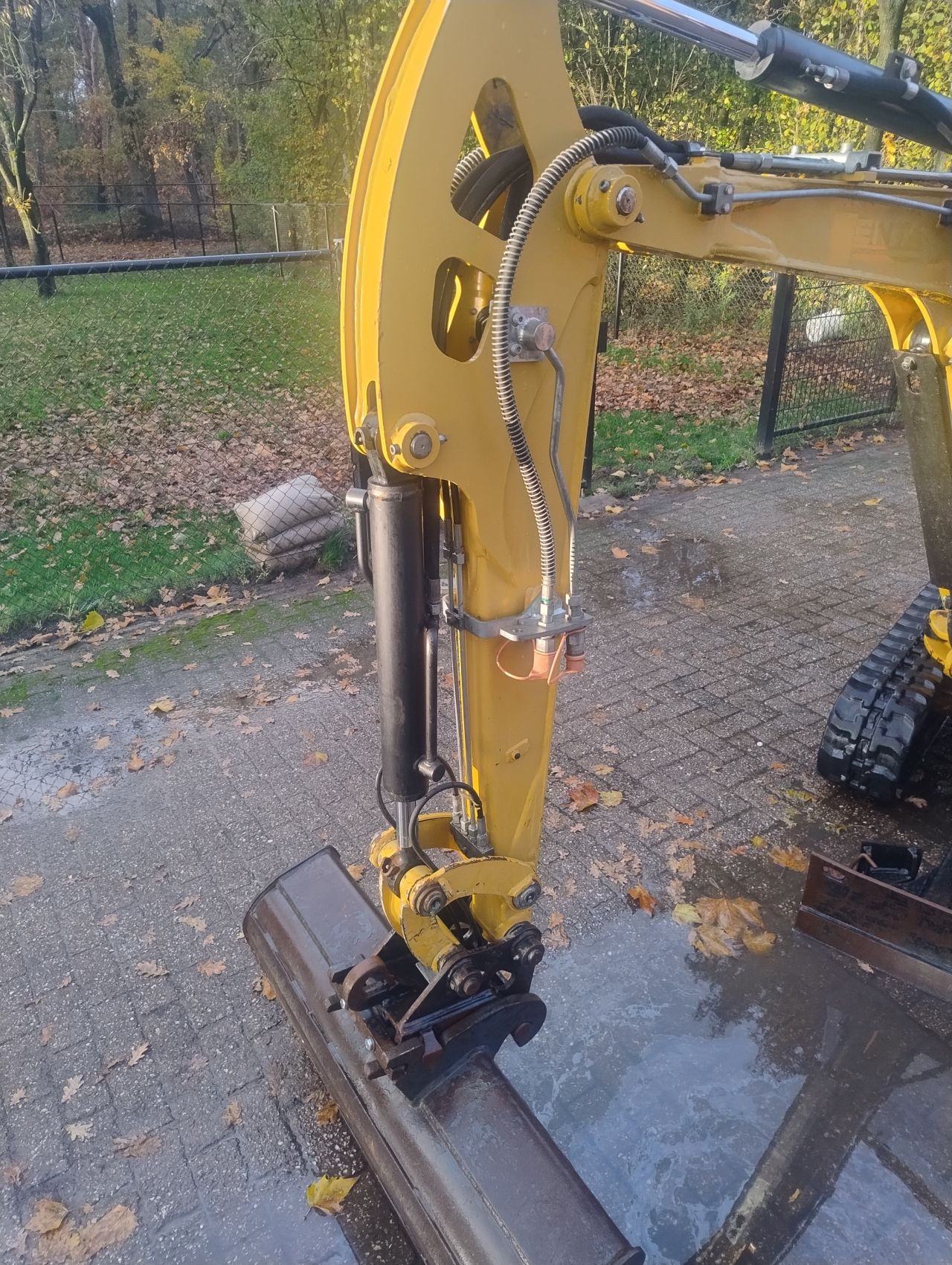 Cat 301.7 minigraver 2018 sloop sorteer functie