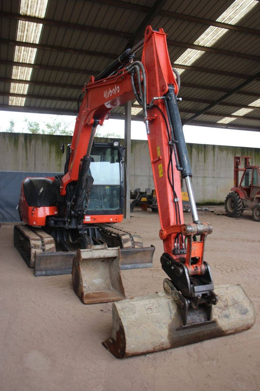 Raupenbagger Kubota KX080-4α Diesel 46,5kW 2018