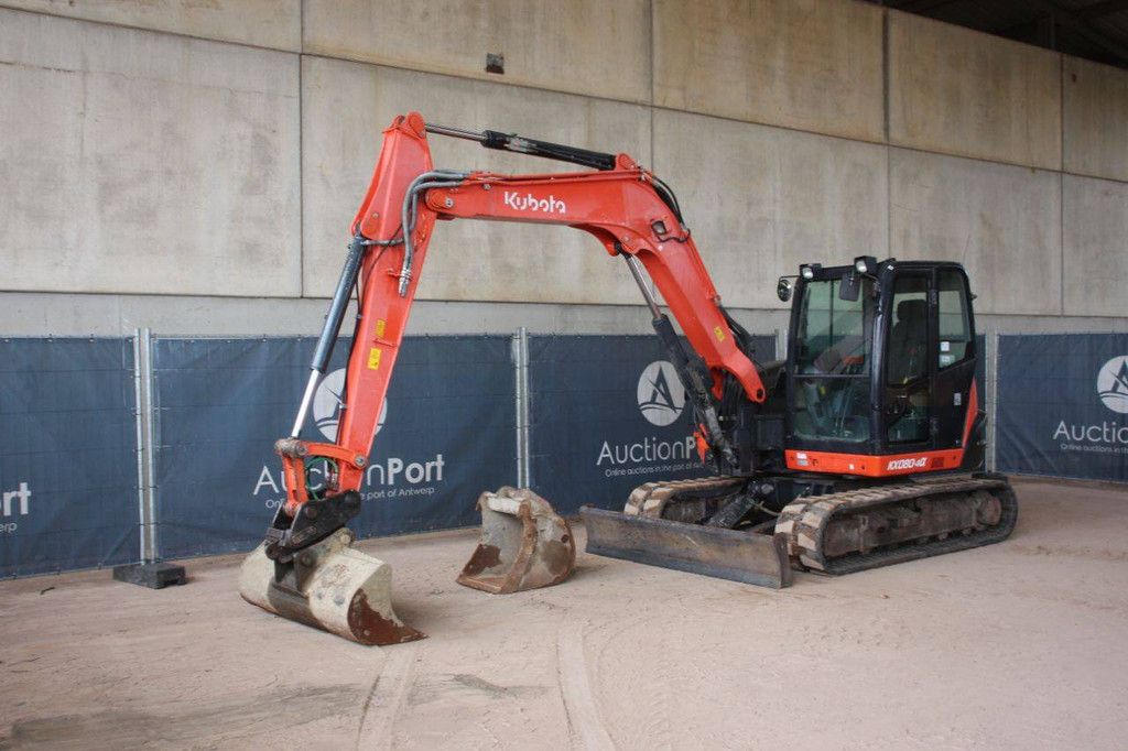 Raupenbagger Kubota KX080-4α Diesel 46,5kW 2018