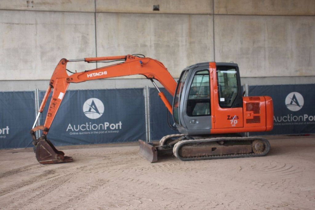 Rupsgraafmachine Hitachi Zaxis 70LC Diesel 40kW