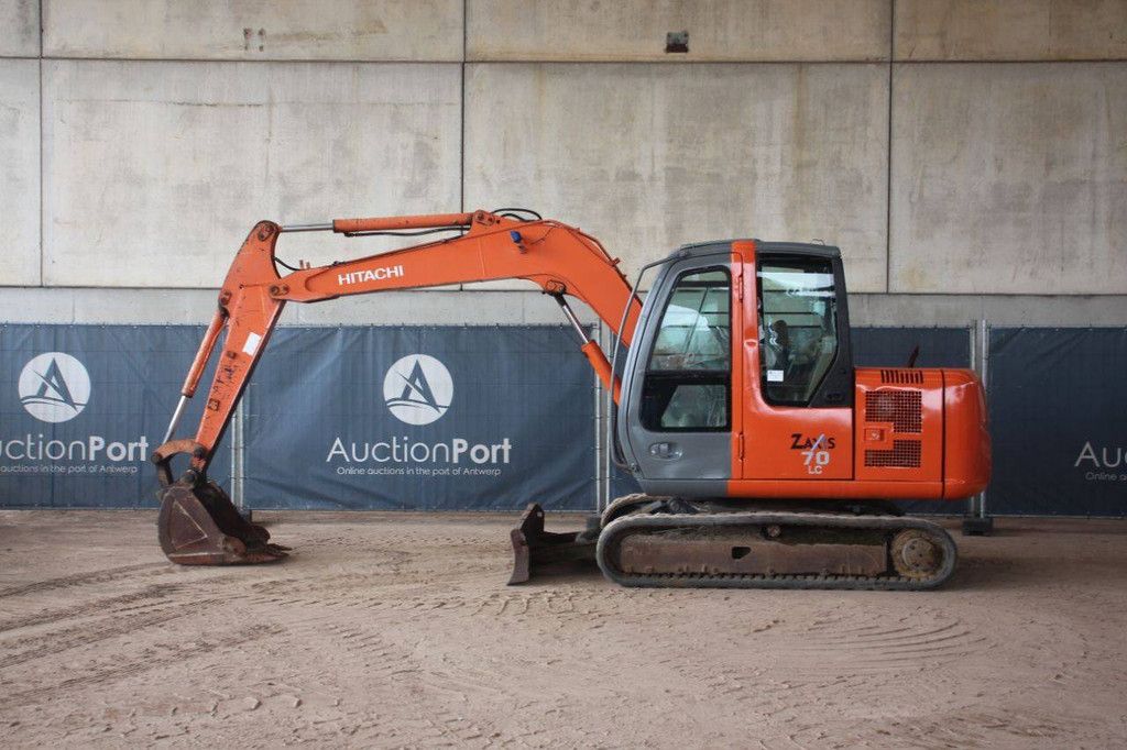 Rupsgraafmachine Hitachi Zaxis 70LC Diesel 40kW