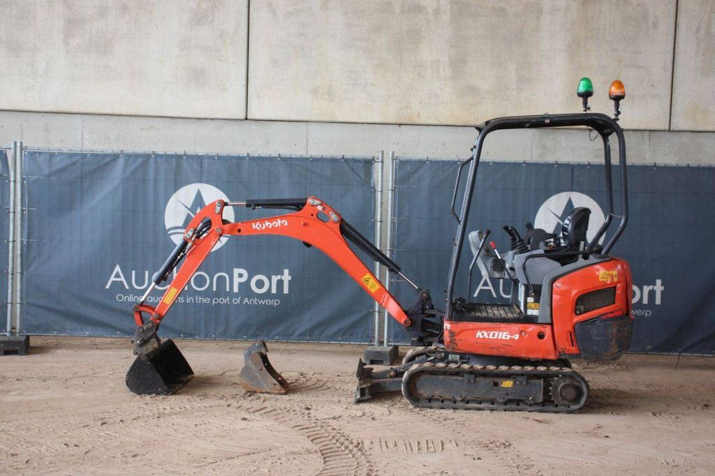 Minibagger Kubota KX016-4 Diesel 9,6 kW 2015