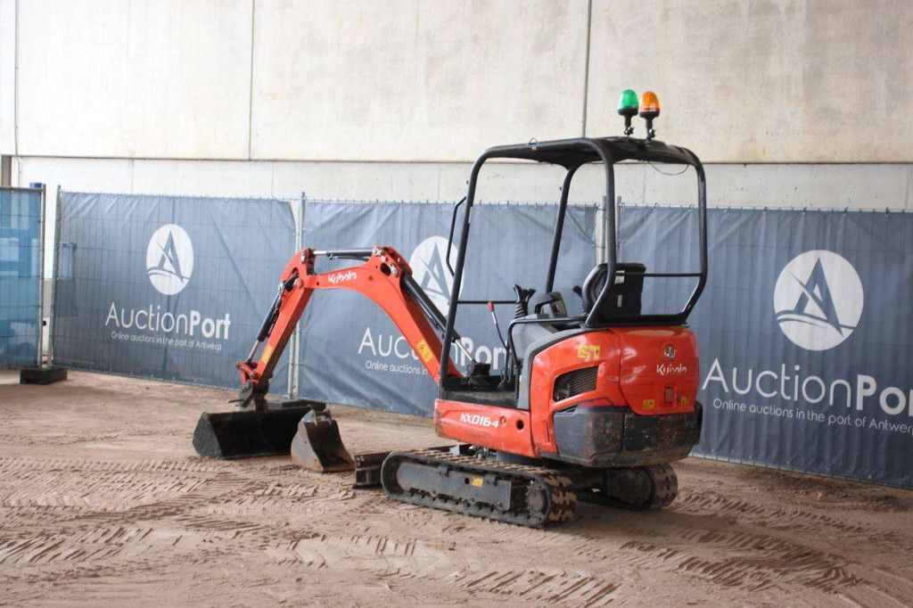 Minibagger Kubota KX016-4 Diesel 9,6 kW 2015