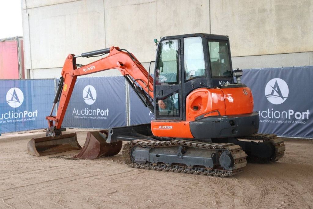 Rupsgraafmachine Kubota KX155-5 Diesel