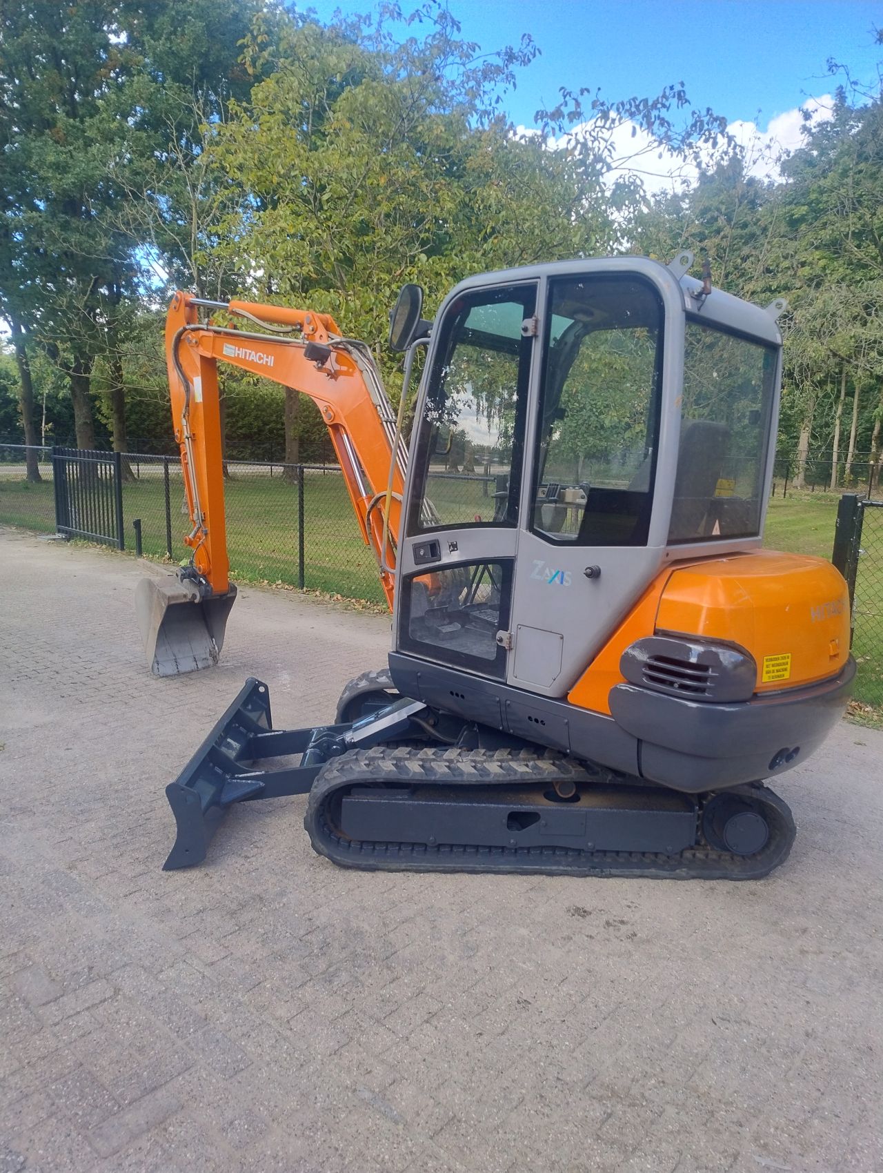 Hitachi zx 35 2007 minigraver