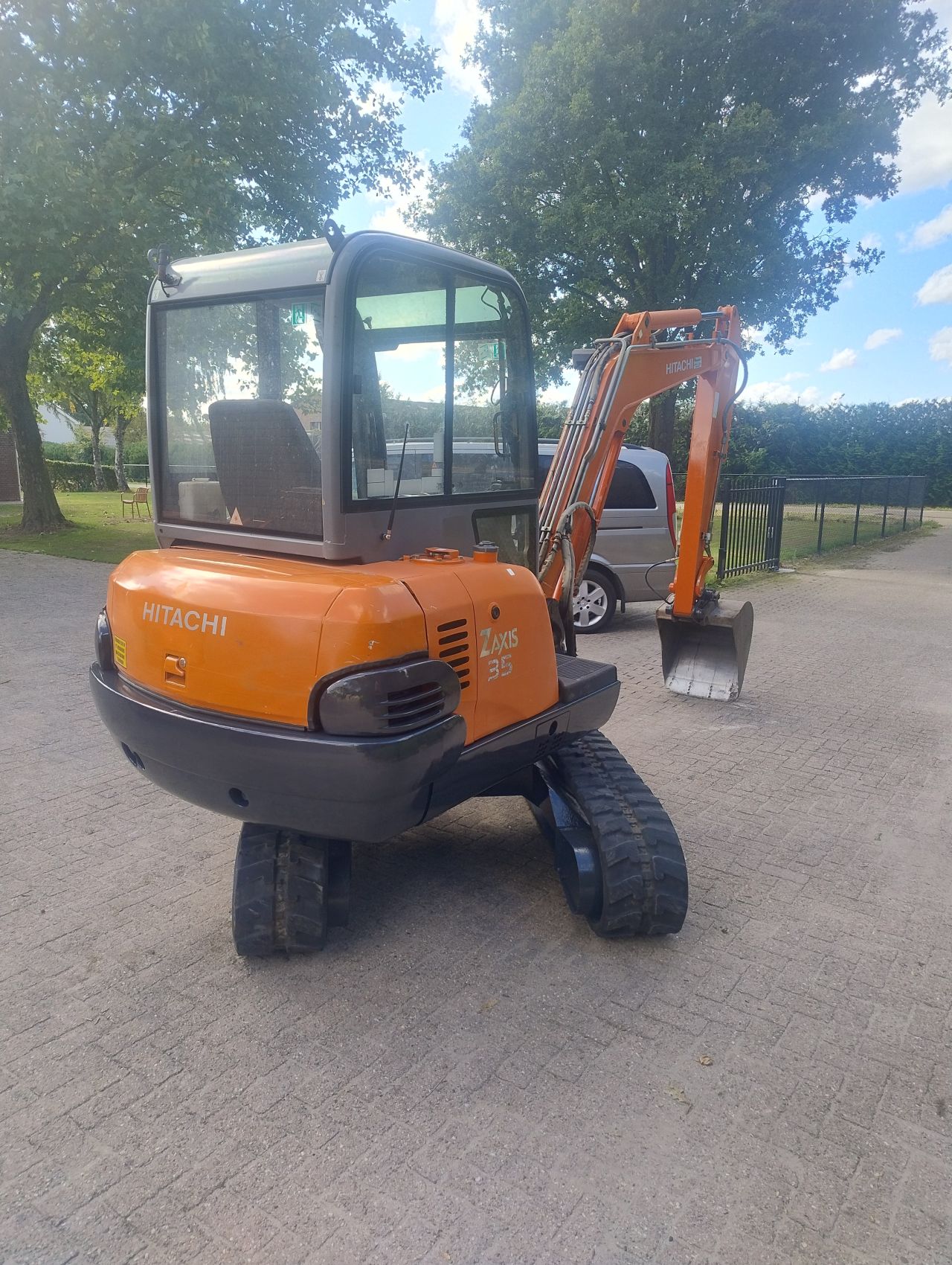Hitachi zx 35 2007 minigraver