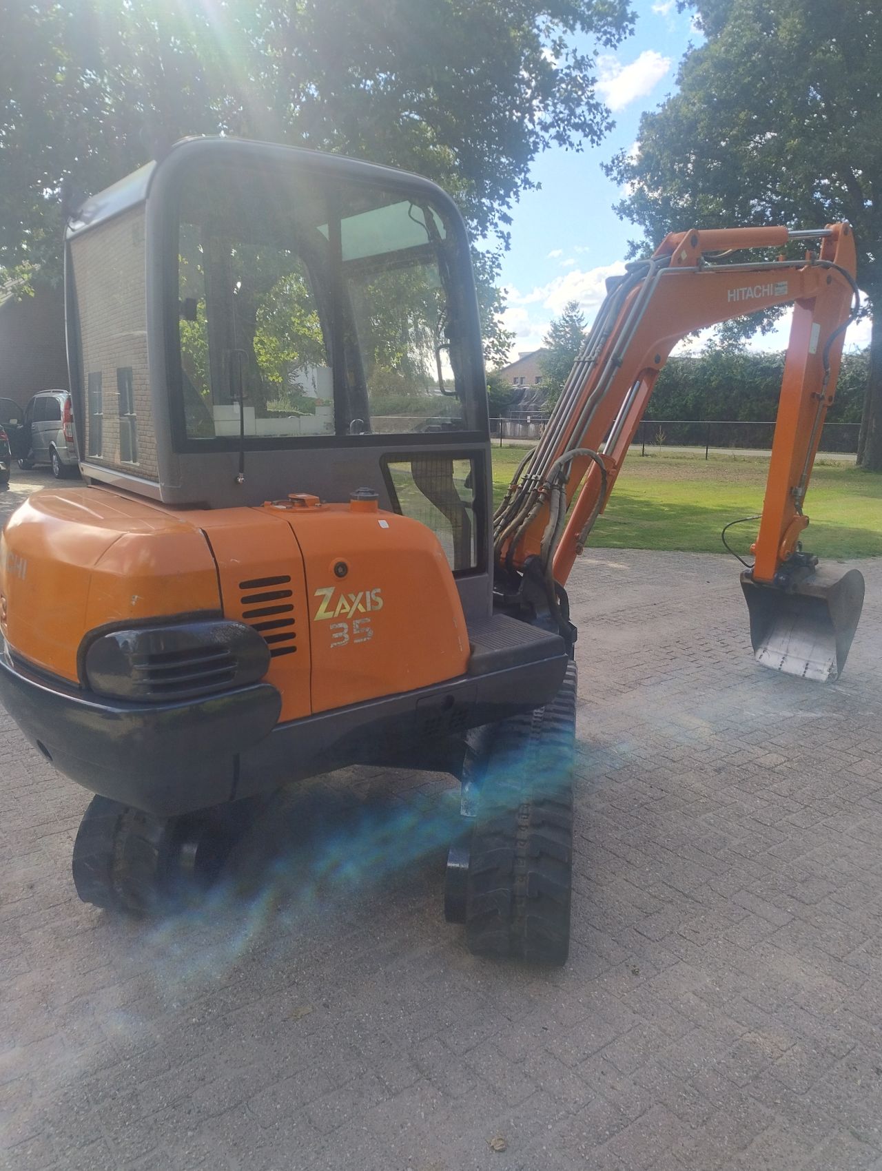 Hitachi zx 35 2007 minigraver