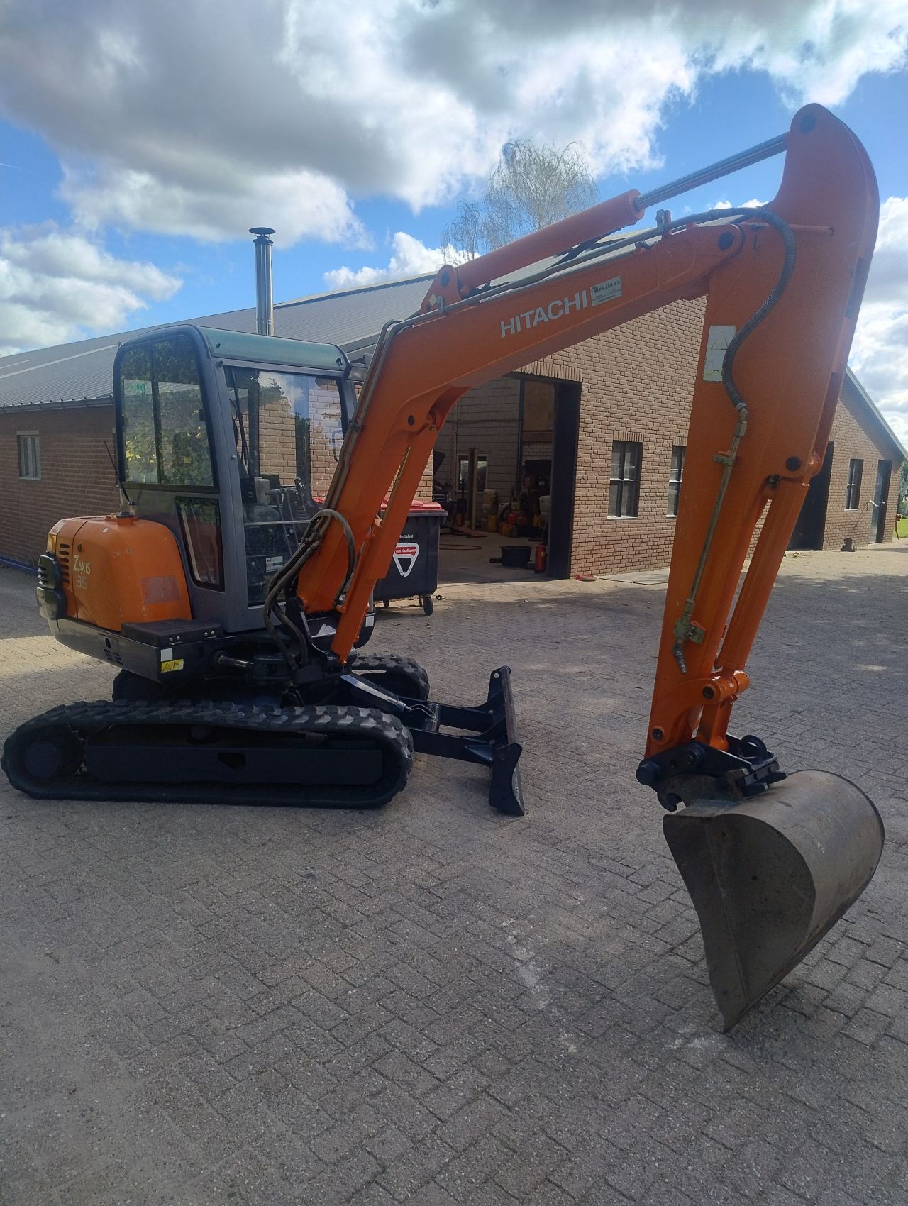 Hitachi zx 35 2007 minigraver