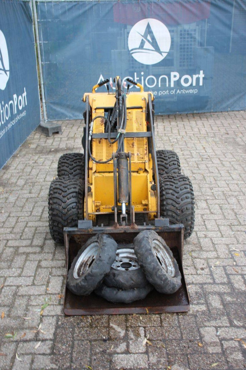 Skid Steer Loader Skidster M10X Petrol 20 hp with attachments