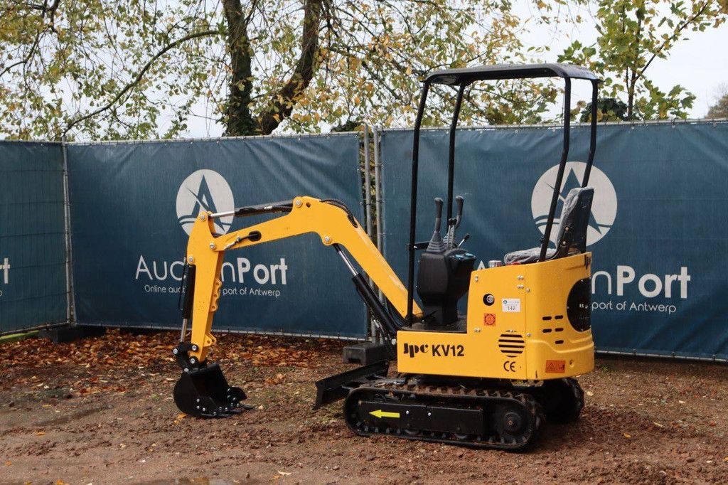 Mini excavator JPC KV12 Diesel 12 hp New