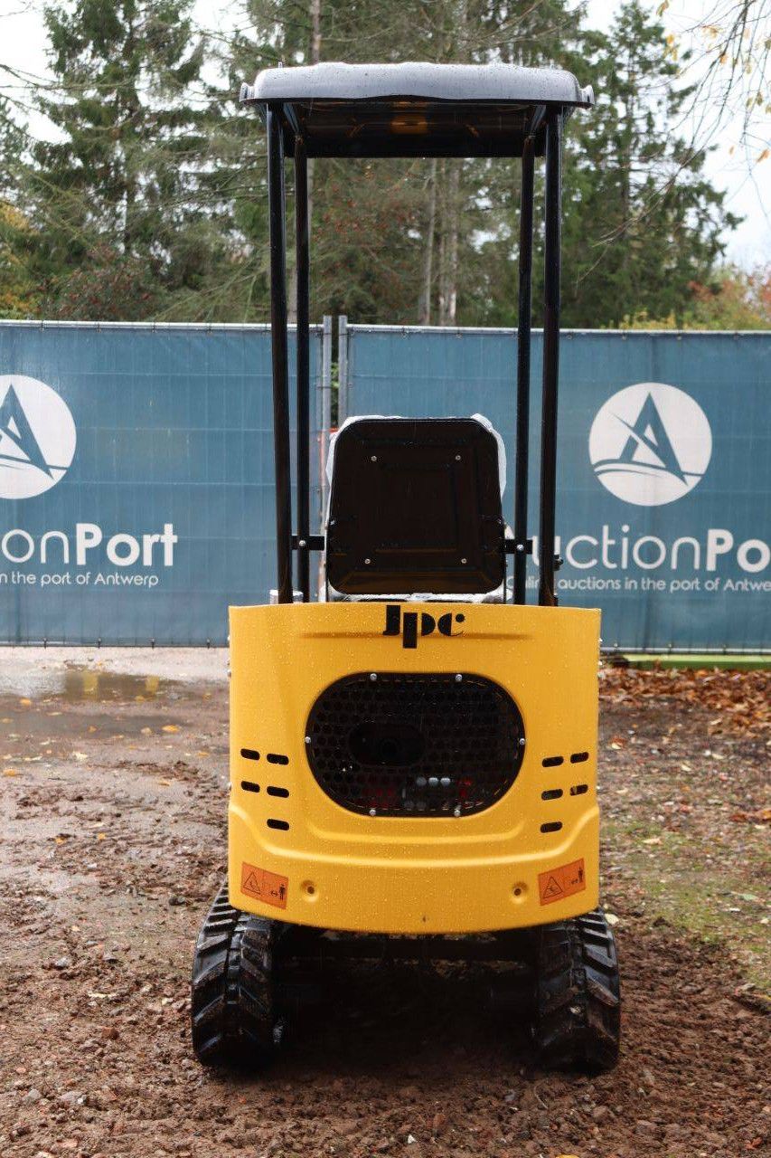 Mini excavator JPC KV12 Diesel 12 hp New