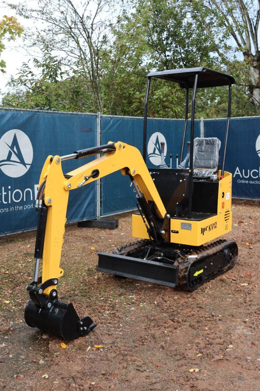 Mini excavator JPC KV12 Diesel 12 hp New