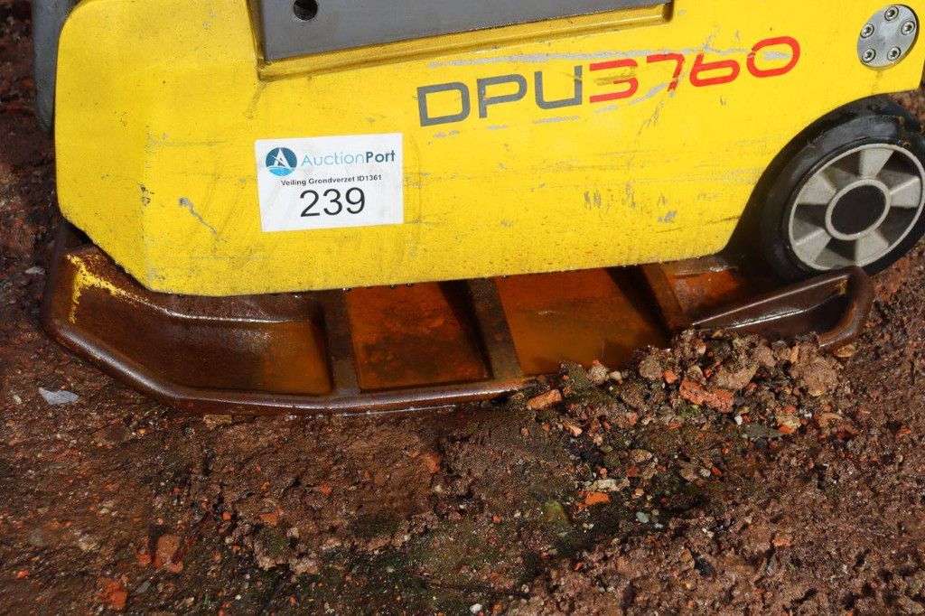 Vibrating plate Wacker Neuson DPU3760 Diesel 4.2kW 2016
