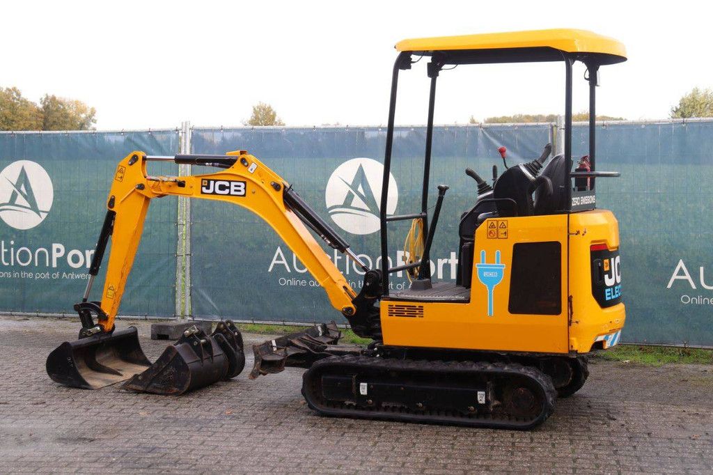 Minibagger JCB 15C-1, 16C-1, 19C-1, 19C-1 EP Electric 2021