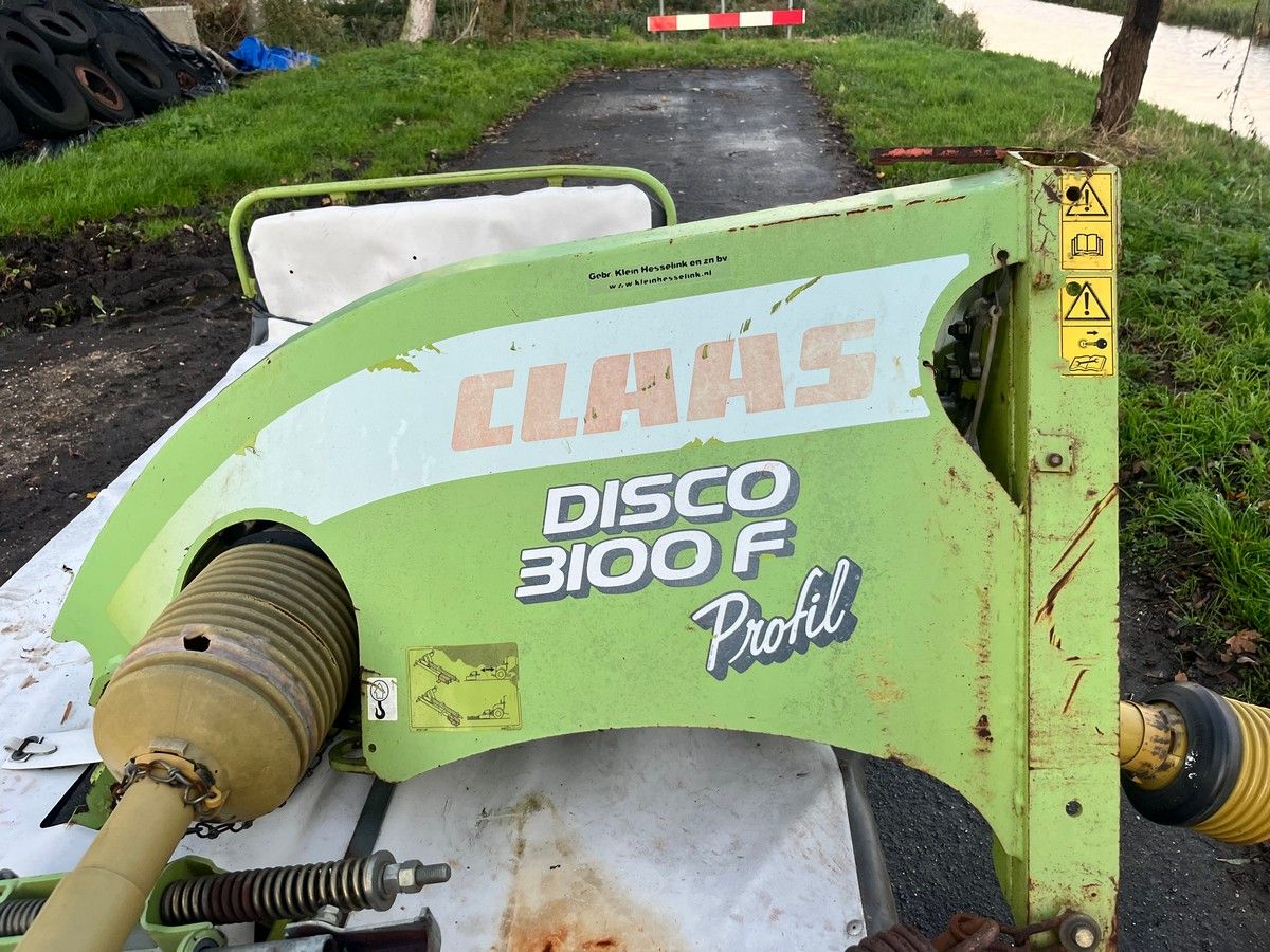Claas Disco 3100F Profil, frontmaaier