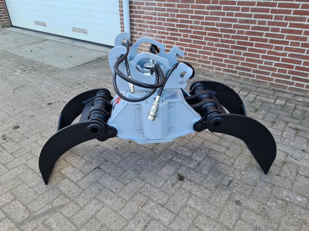 Pladdet houtgrijper grapple