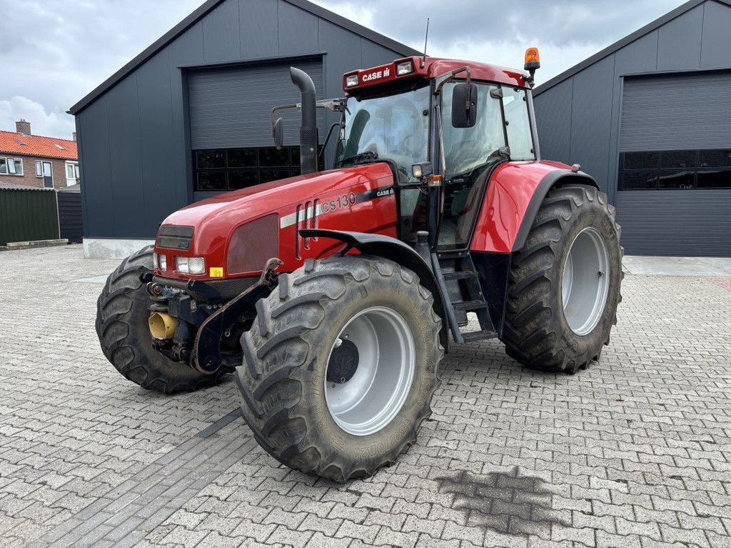 Case-IH CS130 FH/PTO, Lucht, Vooras veering.