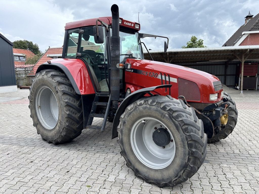 Case-IH CS130 FH/PTO, Lucht, Vooras veering.