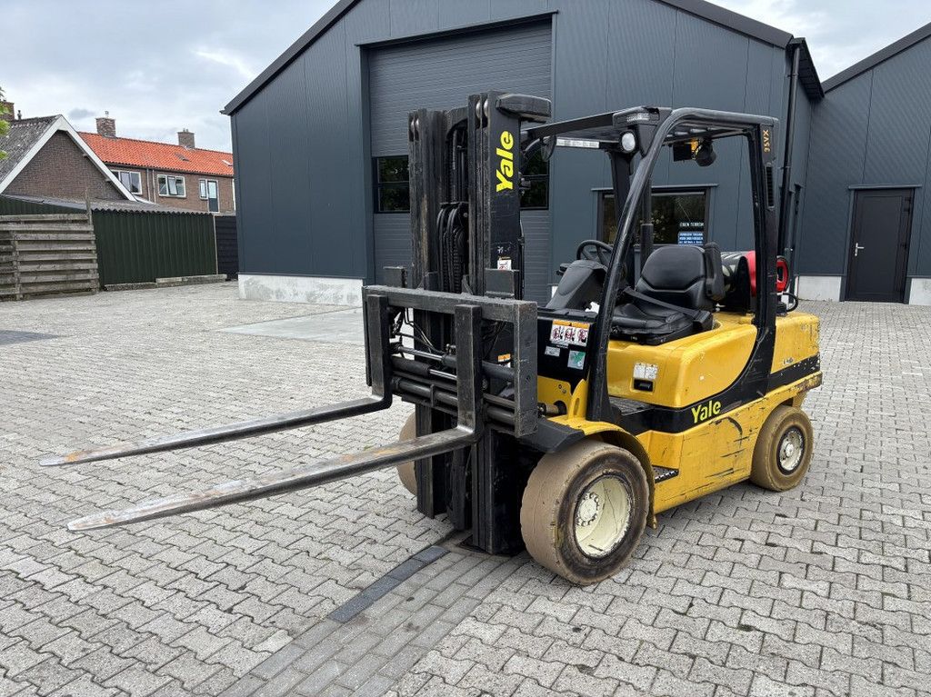 Yale GLP35VX Triplo mast 4.550mm, LPG, Side Shift.