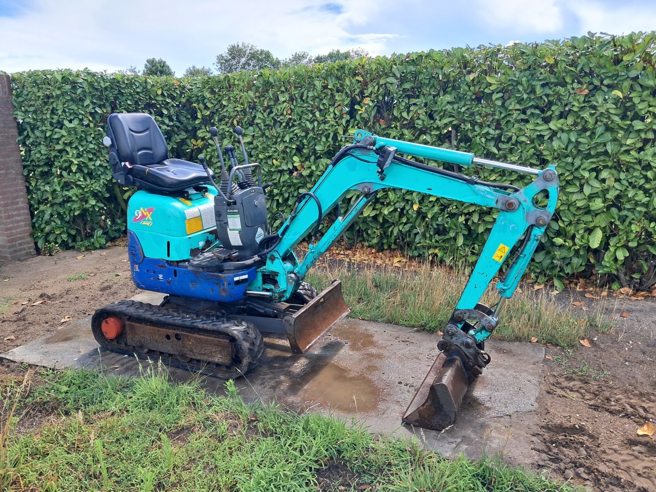 Minigraver IHI 9NXT / Hydraulische snelwissel / Minikraan