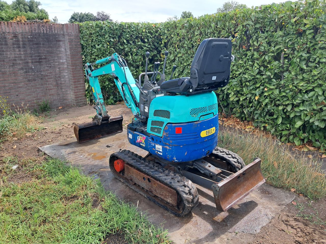 Minigraver IHI 9NXT / Hydraulische snelwissel / Minikraan