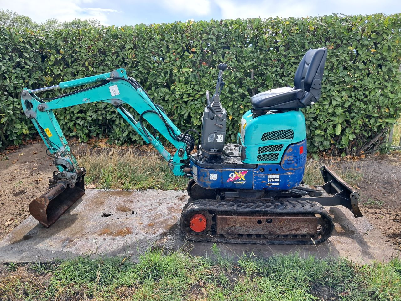 Minigraver IHI 9NXT / Hydraulische snelwissel / Minikraan