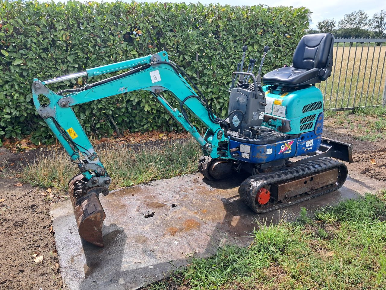 Minigraver IHI 9NXT / Hydraulische snelwissel / Minikraan