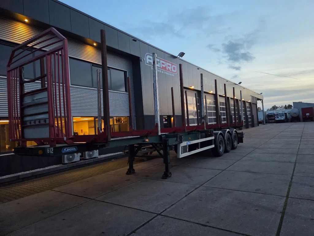 Flandria 3 as hout transport