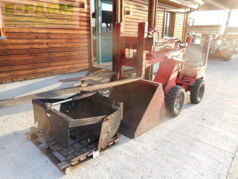 Weidemann 1015d/p ( 1.240kg ) 3 anbaugeräte!