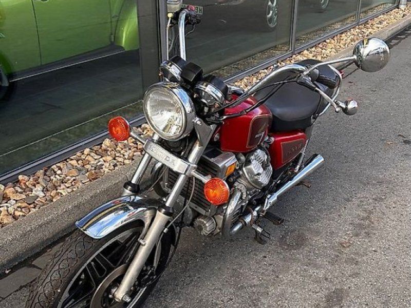 Honda CX 500 C Motorrad, soft Chopper,
