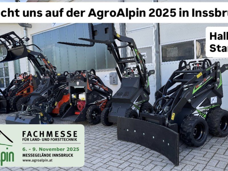 Cast Group WorkyQuad SSQ Eco lader 0,74 m Elektrolader lader Gia