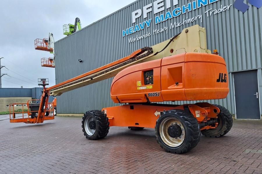 JLG 860SJ Diesel, 4x4 Drive, 28.2m Working Height, 22.