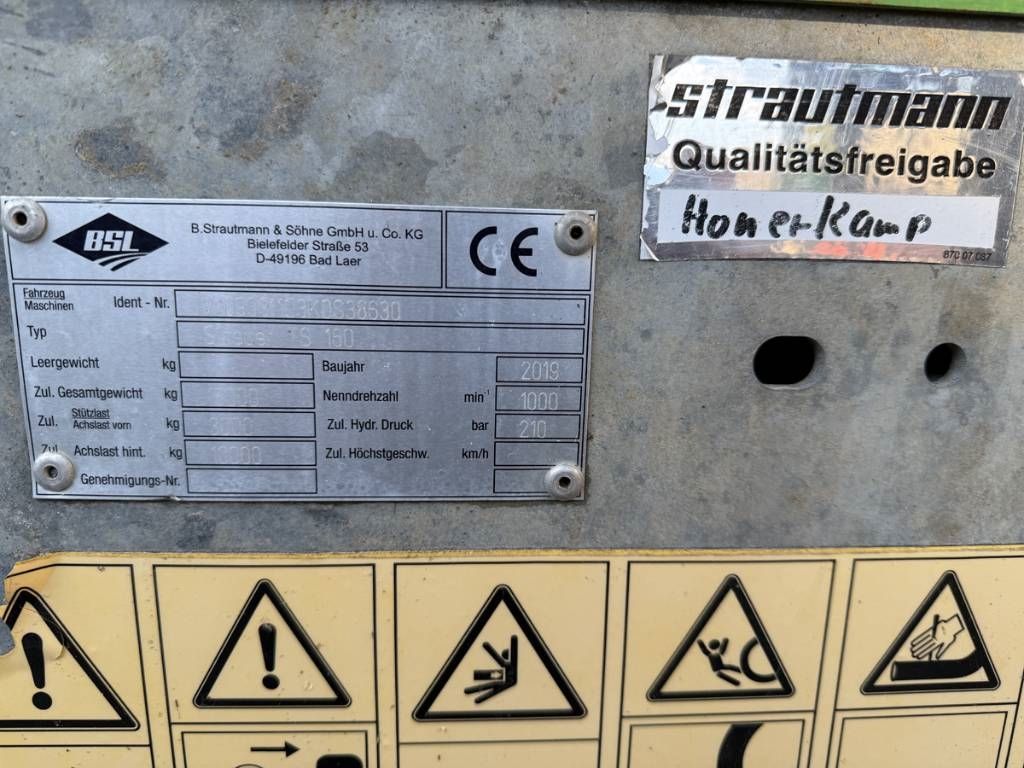 Strautmann TS 160 breedstrooier