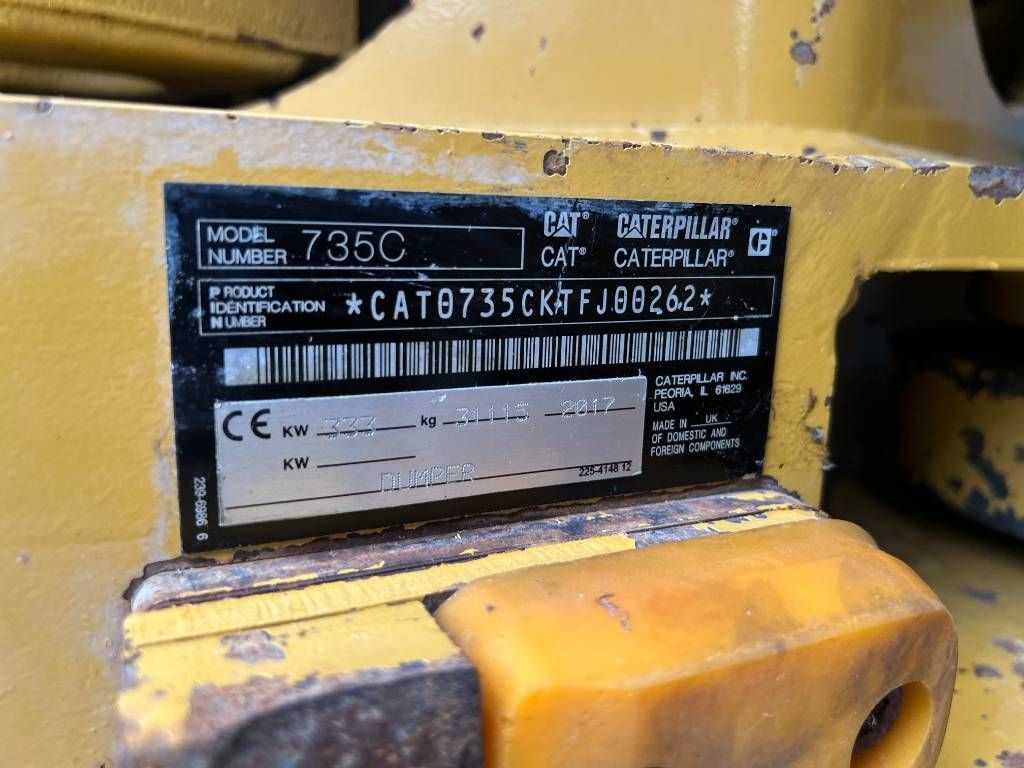 CAT 735C