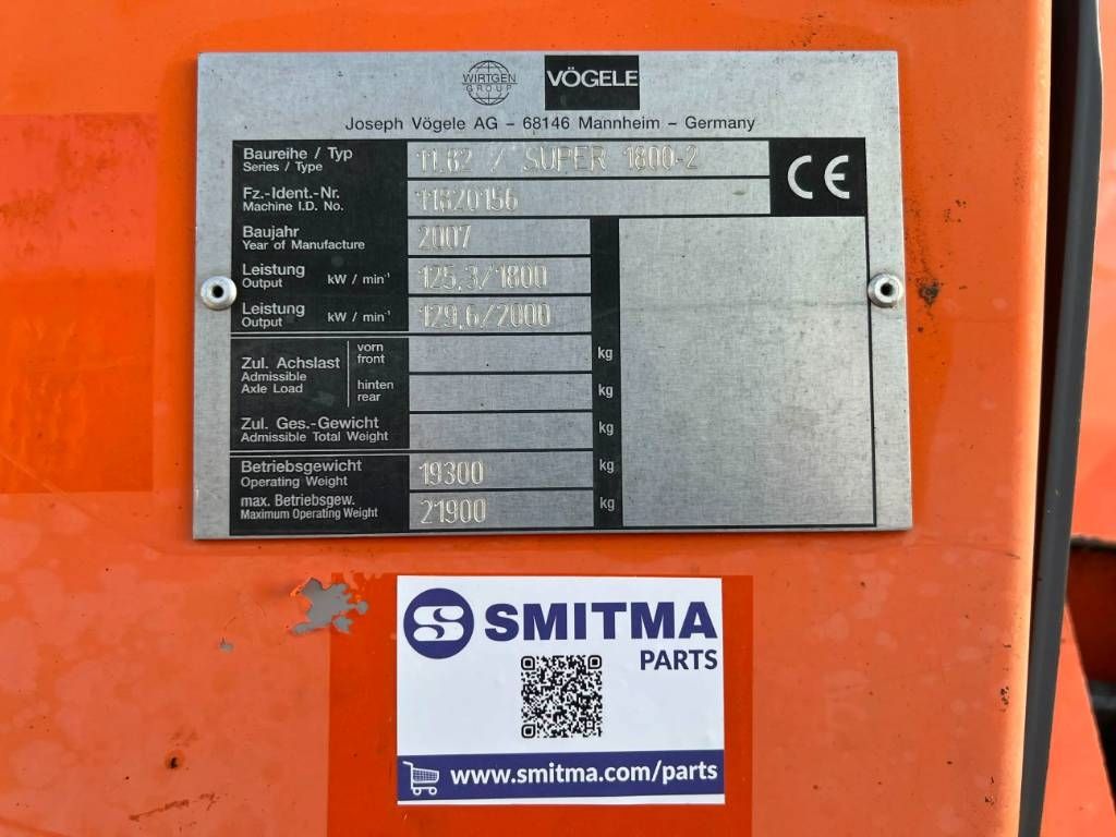 Vögele SUPER 1800-2