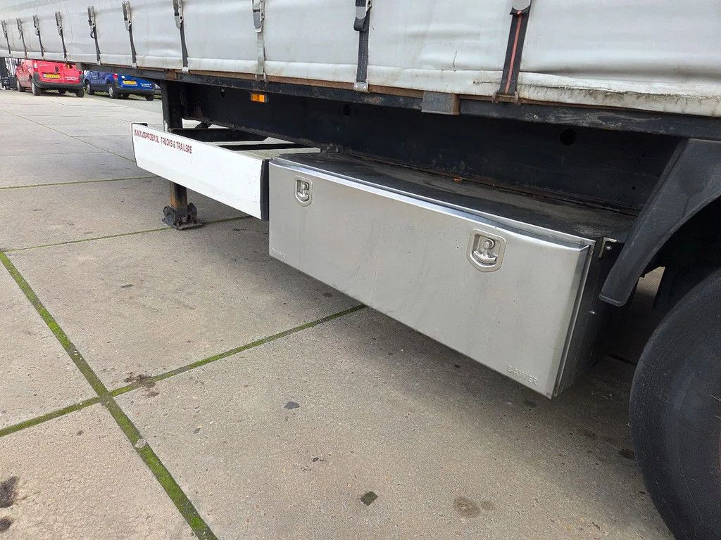 Krone 3 as schuifzeil drum brake's HH-vloer 3 stuks