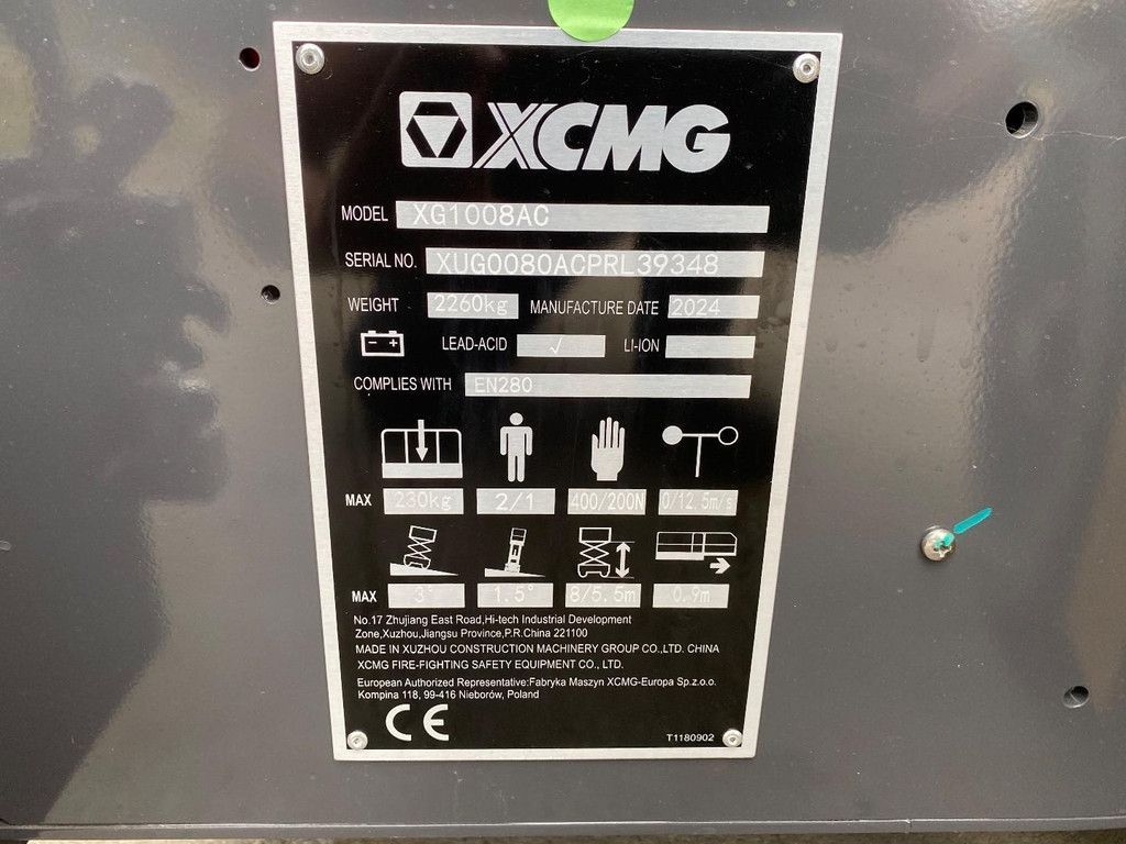 XCMG XG1008AC MH16337