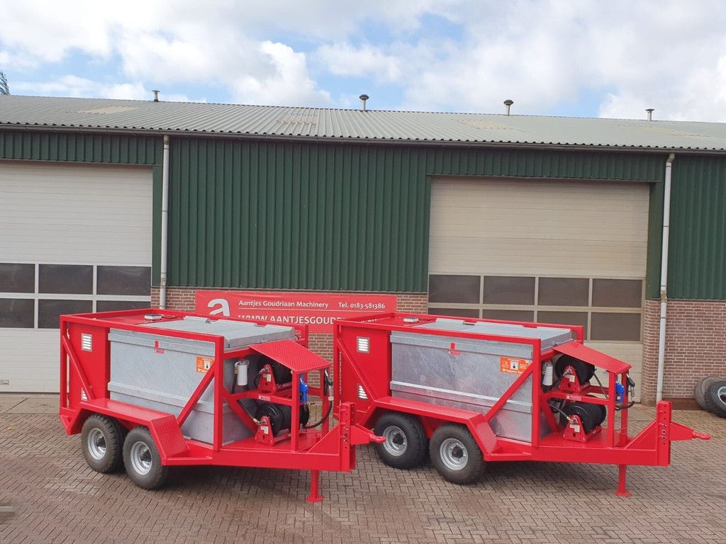 IBC Trailer brandstofwagen