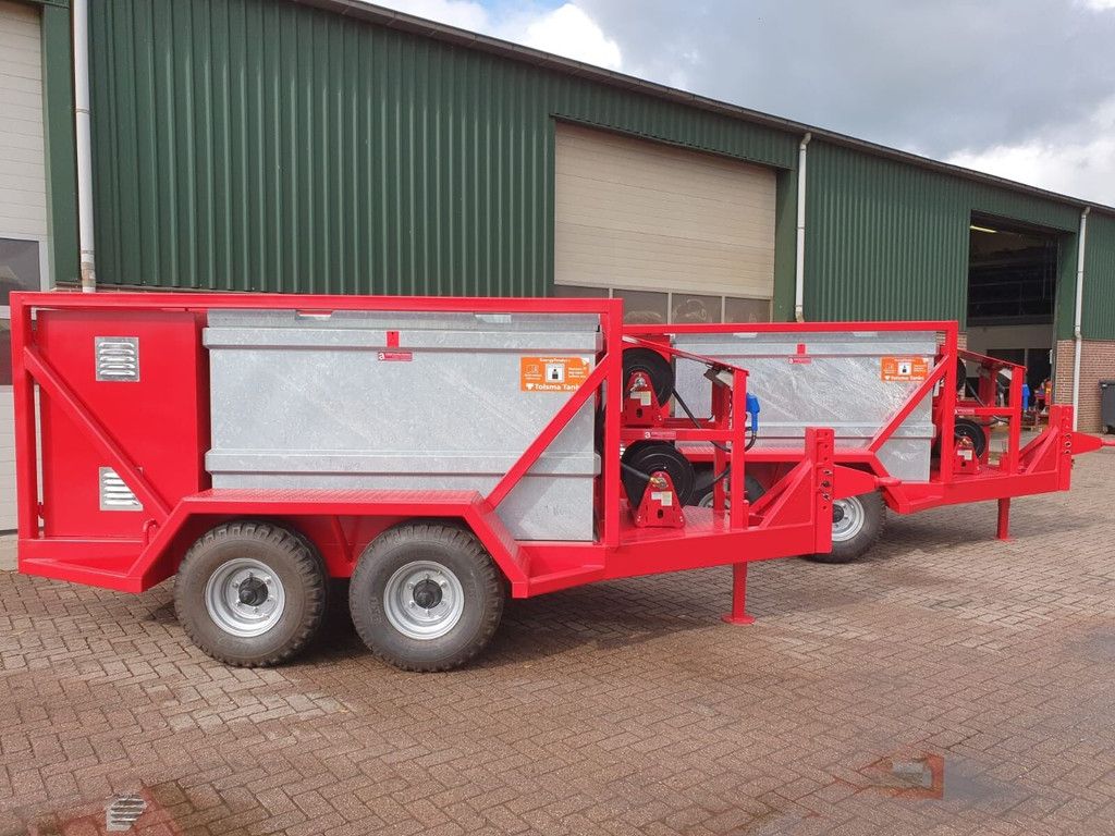 IBC Trailer brandstofwagen