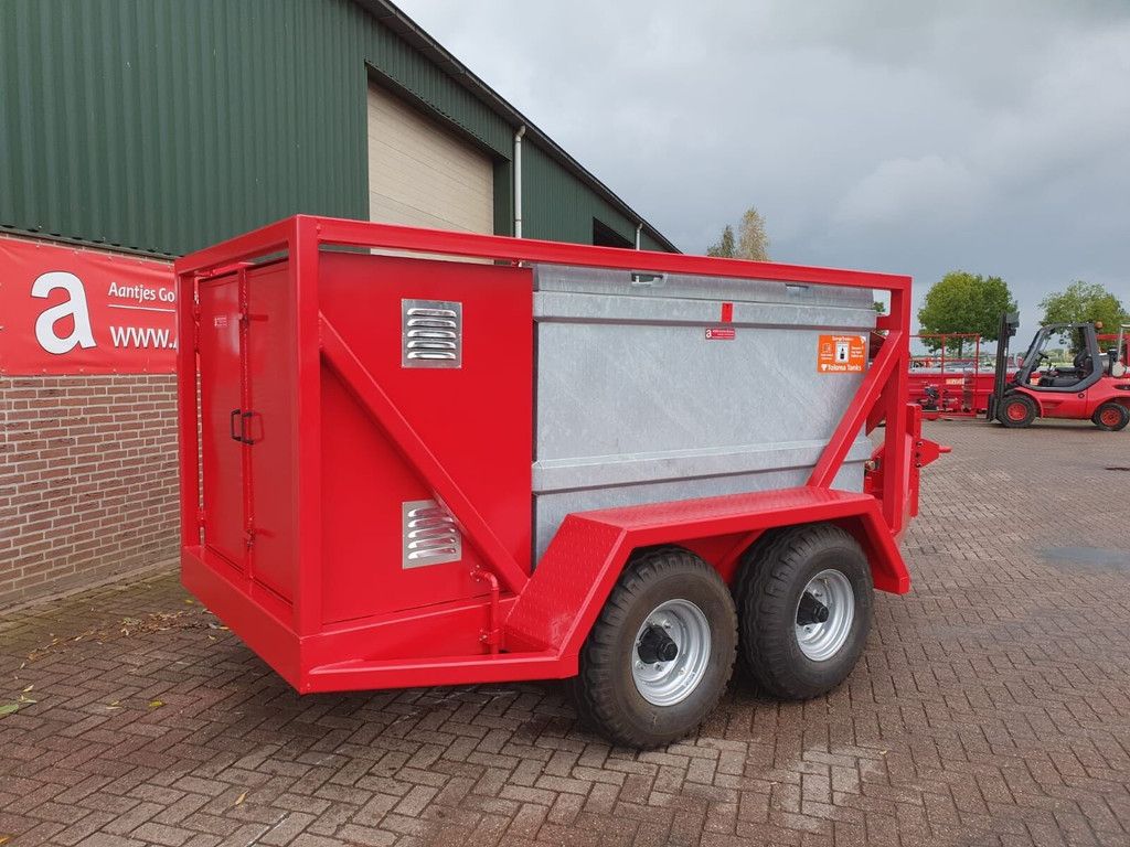 IBC Trailer brandstofwagen