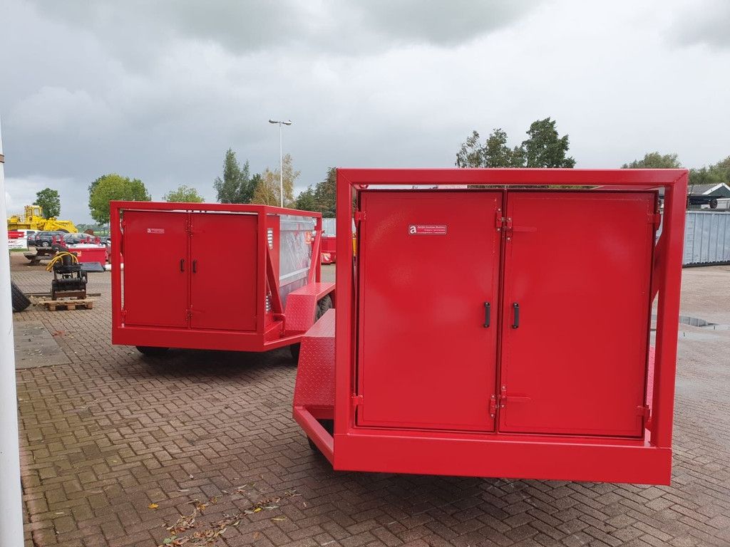 IBC Trailer brandstofwagen