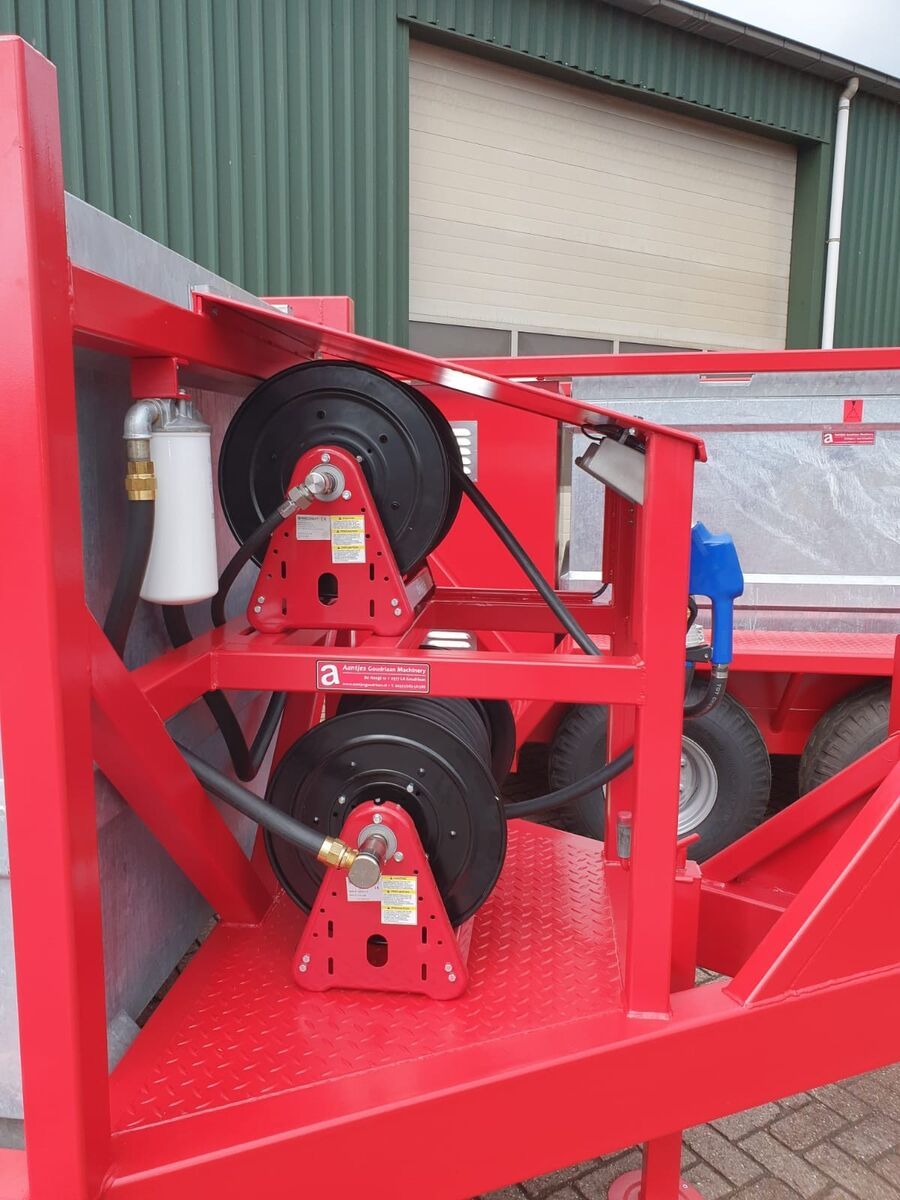 IBC Trailer brandstofwagen