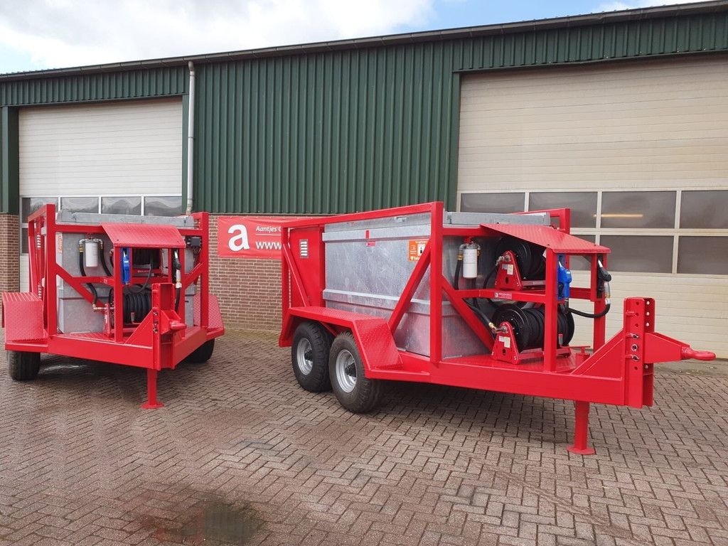 IBC Trailer brandstofwagen
