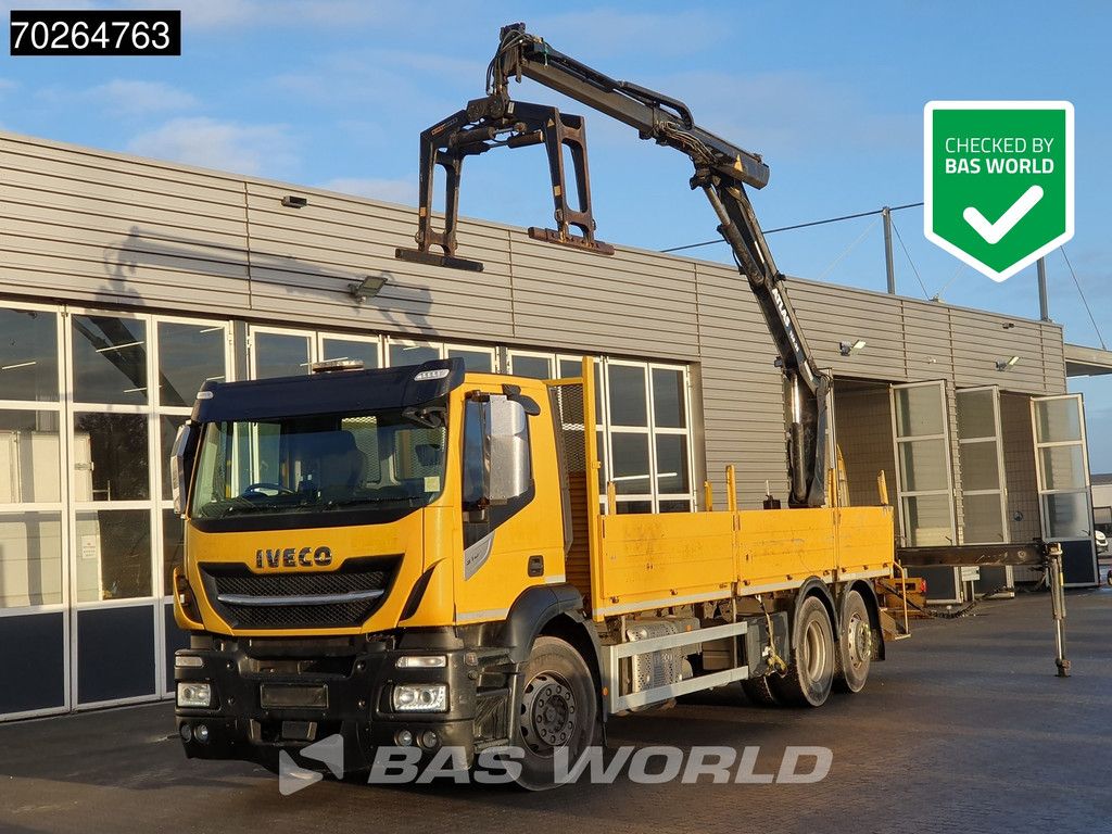 Iveco Stralis 310 6X2 RHD! Atlas 135.2VE-A11 Crane Lift-Lenkachse ACC Euro 6