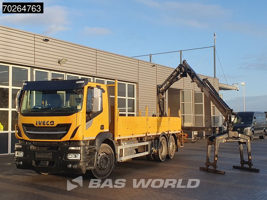 Iveco Stralis 310 6X2 RHD! Atlas 135.2VE-A11 Crane Lift-Lenkachse ACC Euro 6