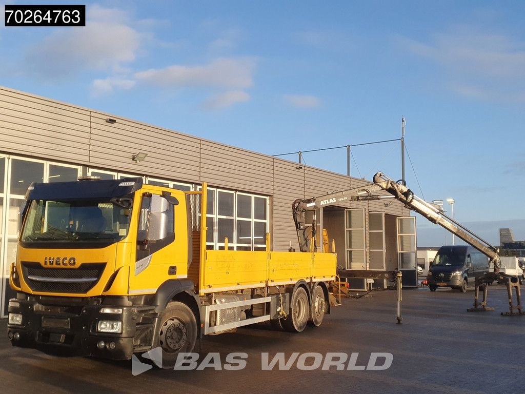Iveco Stralis 310 6X2 RHD! Atlas 135.2VE-A11 Crane Lift-Lenkachse ACC Euro 6