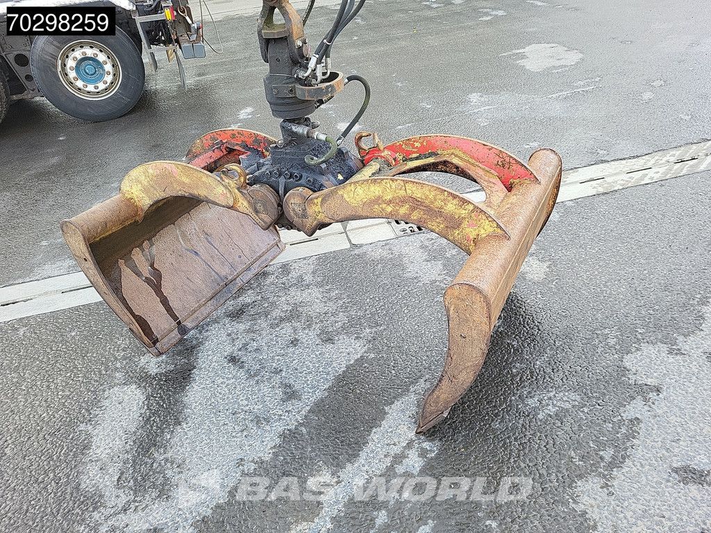 DAF XF XF105.410 6X2 NL-Truck HMF 1643 Z2 Crane 24T Container system Lift+Steering-Axle Euro 5