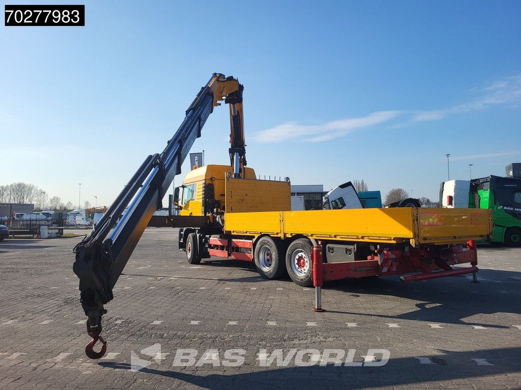 MAN TGS 26.480 6X4 HMF 5020-K6 Crane Kran Hydrodrive Lift+Lenkachse Euro 6